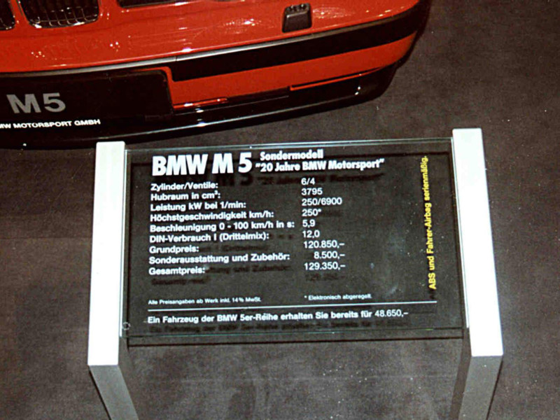 Bmw e34 m5 20 jahre motorsport #5