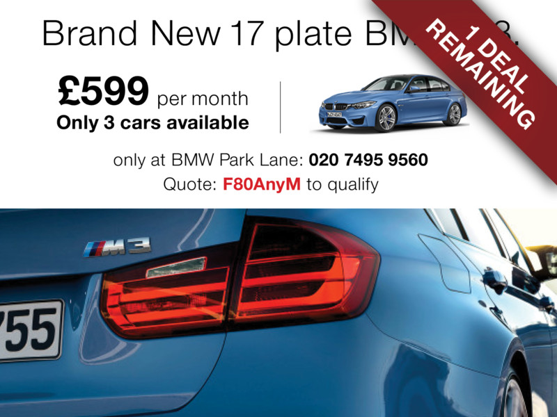 finance deals bmw m3